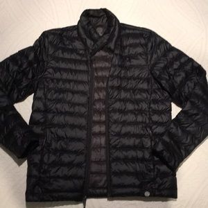 REI men’s down jacket medium in black